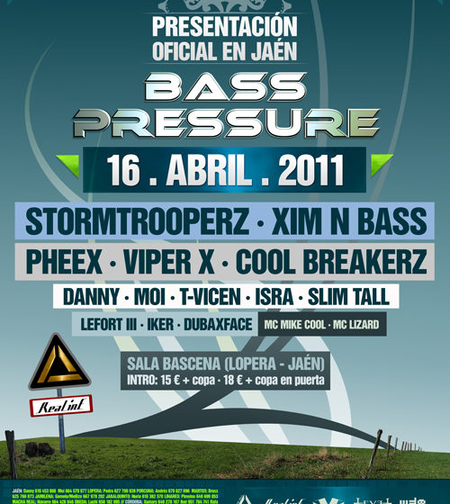  Presentación: BASS PRESSURE @ Bascena (Lopera) 16.Abril.11