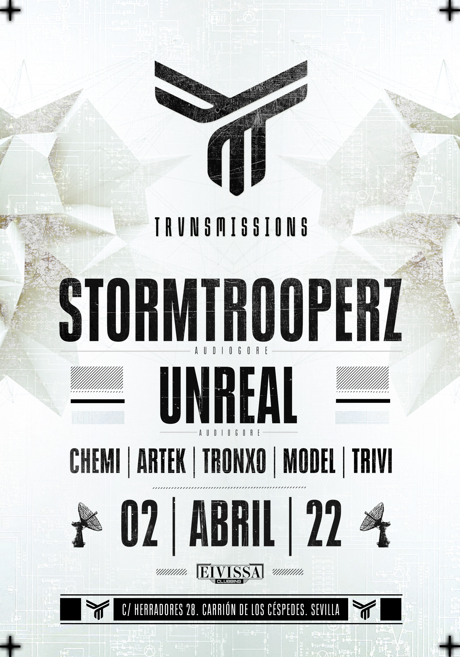 Trvnsmissions @ Eivissa [Sevilla] Sáb. 02 Abril 2022