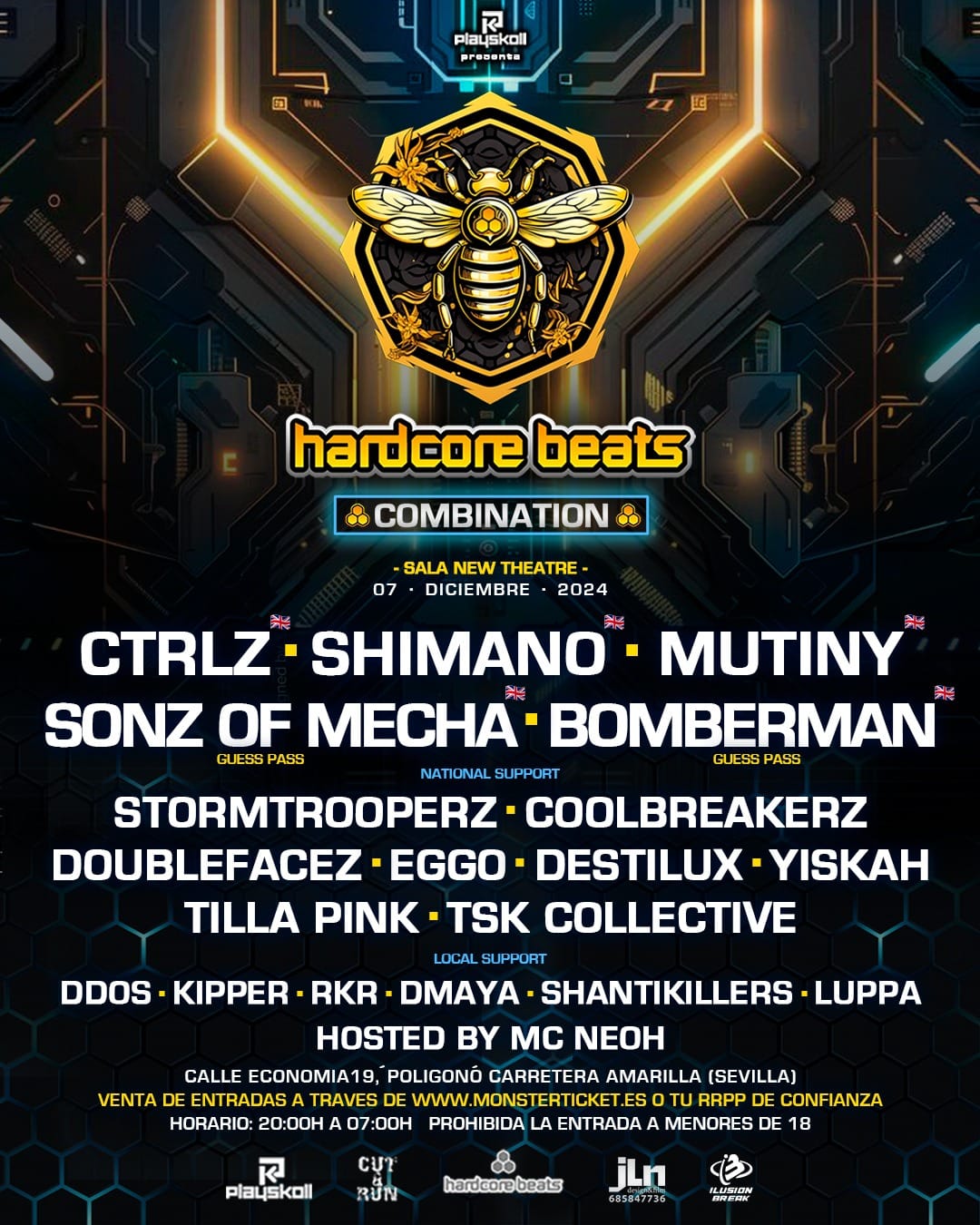 Hardcore Beats @ Sevilla [07/12/24]